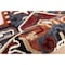 Homeroots 5 ft. Maroon & Blue Medallion Area Rug 396154 - alternate 4